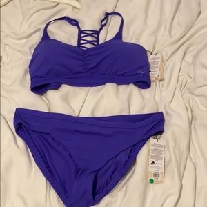 purple bikini